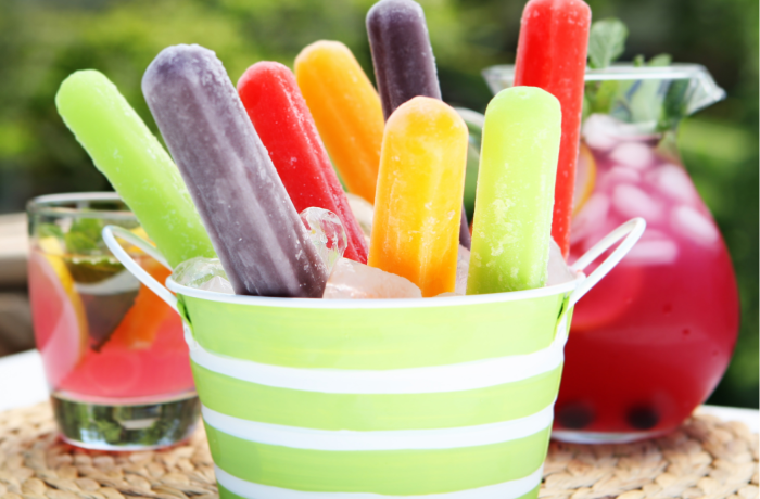 Ice Lollies in a bucket